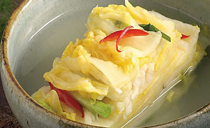 여름별미<br>백김치