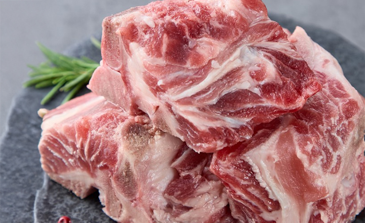 100% 한돈<br>암퇘지 등뼈