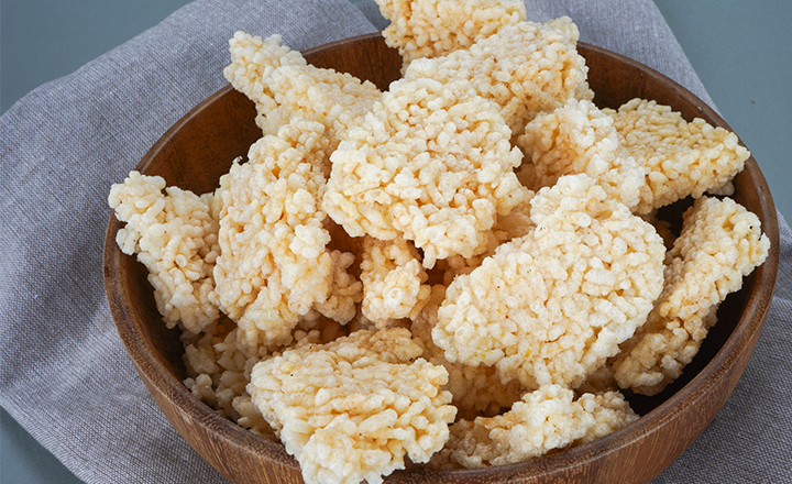 활용도 만점!<br>누룽지 과자