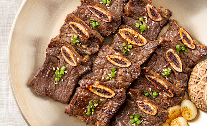 야들야들<bR>양념 LA갈비