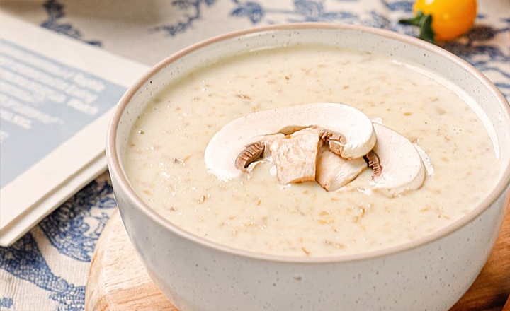 프리미엄<BR>양송이 크림스프