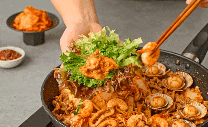 여수명물<br>육해채 삼합