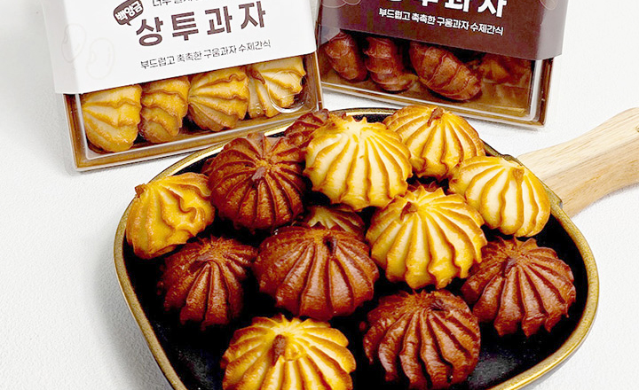 NO! 밀가루<BR>상투과자 2종