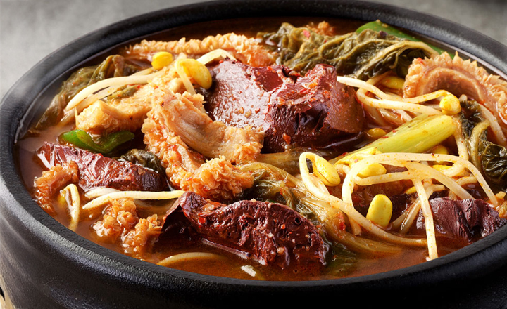 한우 선지<BR>해장국 1+1