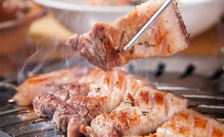 특수부위<br>흑돼지 쫀삼겹