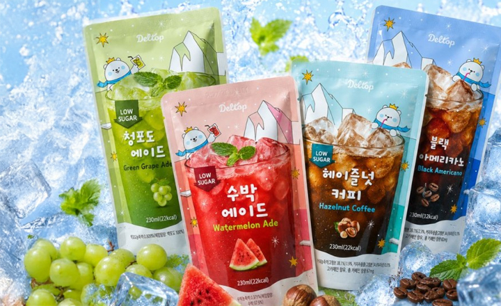 저칼로리<br>음료 골라담기